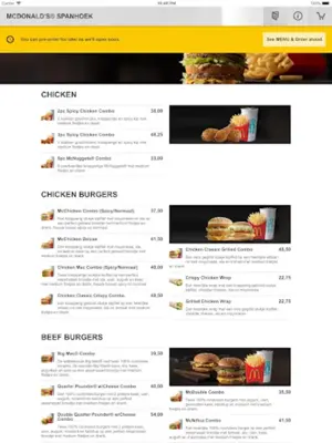 McDelivery Su android App screenshot 0